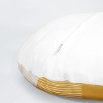 4'lü Pastel Renkli Çizgili Dijital Baskılı Modern Yuvarlak Yastık Kırlent Kılıf Seti Realhomes