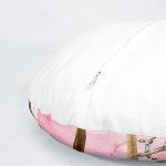 4'lü Çiçek Demetleri Özel Tasarım Dijital Baskılı Modern Yuvarlak Yastık Kırlent Kılıf Seti Realhomes