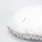 4'lü Kot Zeminde Kristal ve Çam Ağacı Motifli Modern Dekoratif Yuvarlak Yastık Kırlent Kılıf Seti Realhomes