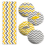 Dama Zeminli Fashion Girl Tasarımlı 4 Yuvarlak Kırlent Kılıfı ve 1 Runner Seti Realhomes