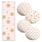 Siyah Çizgili Limon Tasarımlı 4 Yuvarlak Kırlent Kılıfı ve 1 Runner Seti Realhomes