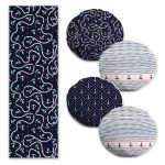 Hello & Love Tasarımlı 4 Yuvarlak Kırlent Kılıfı ve 1 Runner Seti Realhomes