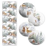 Fatıma'nın Eli & Göz Tasarımlı Dijital Baskılı 4 Yuvarlak Kırlent 1 Runner Seti Realhomes