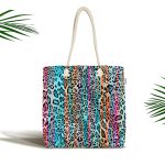 - Canta-3628 - Realhomes Realhomes Multi Renkler Dijital Baskılı Kumaş Plaj Çantası Realhomes