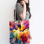 - Canta-3744-1 - Realhomes 3 Boyutlu Dijital Baskılı Kumaş Plaj Çantası Realhomes