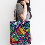- Canta-3813-1 - Realhomes Realhomes Moda Renkli Motifler Dijital Baskılı Kumaş Plaj Çantası Realhomes