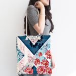 Fashion Özel Tasarım Dijital Baskılı Kumaş Plaj Çantası Realhomes