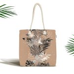 Realhomes Rustic House Dijital Baskılı Kumaş Plaj Çantası Realhomes