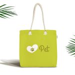 - Canta-4887 - Realhomes Realhomes Pet Dijital Baskılı Kumaş Plaj Çantası Realhomes