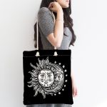 Güneş Ay Yıldızlı Kumaş Plaj Çantası Realhomes