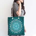 Weave Mandala Desenli Kumaş Plaj Çantası Realhomes