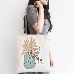 Antik Yunan Tanrısı RealHomes Özel Tasarım Modern Kumaş Plaj Çantası Realhomes