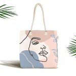 - Canta-5751 - Realhomes Realhomes Bohemian Özel Tasarım Kumaş Plaj Çantası Realhomes