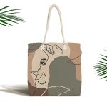 Realhomes Bohemian Özel Tasarım Kumaş Plaj Çantası Realhomes