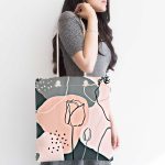 Realhomes Bohemian Özel Tasarım Kumaş Plaj Çantası Realhomes