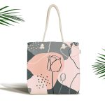 Realhomes Bohemian Özel Tasarım Kumaş Plaj Çantası Realhomes