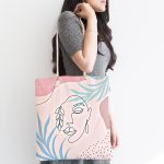 Realhomes Bohemian Özel Tasarım Kumaş Plaj Çantası Realhomes