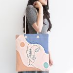 - Canta-5865-1 - Realhomes Realhomes Bohemian Özel Tasarım Kumaş Plaj Çantası Realhomes