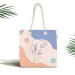 - Canta-5865 - Realhomes Realhomes Bohemian Özel Tasarım Kumaş Plaj Çantası Realhomes