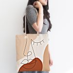 Realhomes Bohemian Özel Tasarım Kumaş Plaj Çantası Realhomes