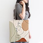 Realhomes Bohemian Özel Tasarım Kumaş Plaj Çantası Realhomes