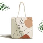 Realhomes Bohemian Özel Tasarım Kumaş Plaj Çantası Realhomes