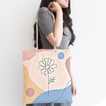 - Canta-5878-1 - Realhomes Realhomes Gül Desenli Bohemian Özel Tasarım Kumaş Plaj Çantası Realhomes