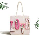 - Canta-64 - Realhomes Aşk Temalı Dijital Baskılı Kumaş Plaj Çantası Realhomes