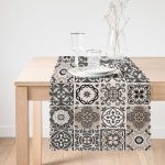 RealHomes Özel Tasarım Dijital Baskılı Dekoratif Runner Realhomes