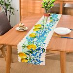 - REALrunner219 - Realhomes  RealHomes Özel Tasarım Dijital Baskılı Dekoratif Runner Realhomes