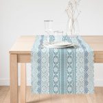 - REALrunner295-1 - Realhomes RealHomes Özel Tasarım Dijital Baskılı Dekoratif Runner Realhomes