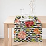 - REALrunner329-1 - Realhomes  RealHomes Özel Tasarım Dijital Baskılı Dekoratif Runner Realhomes