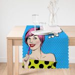 - REALrunner345-1 - Realhomes RealHomes Özel Tasarım Dijital Baskılı Dekoratif Runner Realhomes