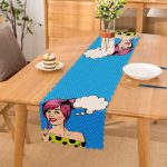 - REALrunner345 - Realhomes RealHomes Özel Tasarım Dijital Baskılı Dekoratif Runner Realhomes