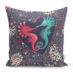 - Rh-K107 - Realhomes Denizatı Aşk Temalı Dijital Baskılı Dekoratif Modern Yastık Kırlent Kılıfı Realhomes