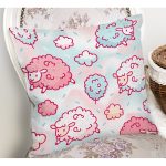 Realhomes Renkli Kuzucuk Özel Tasarım Dijital Baskılı Modern Yastık Kırlent Kılıfı Realhomes