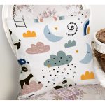 Realhomes Sevimli Panda Motifli Özel Tasarım Dijital Baskılı Modern Yastık Kırlent Kılıfı Realhomes