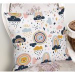 - 49 Pattern 2100px Shutterstock - Realhomes Gökyüzü Temalı Bebek Desenli Dijital Baskılı Özel Tasarım Modern Yastık Kırlent Kılıfı Realhomes