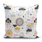 - 49 Pattern 2100px Shutterstock - Realhomes Gökyüzü Temalı Bebek Desenli Dijital Baskılı Özel Tasarım Modern Yastık Kırlent Kılıfı Realhomes