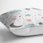 - Rh-K1245-2 - Realhomes Uyku Odası Temalı Dijital Baskılı Özel Tasarım Modern Yastık Kırlent Kılıfı Realhomes