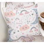 Uyku Odası Temalı Dijital Baskılı Özel Tasarım Modern Yastık Kırlent Kılıfı Realhomes