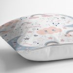 Uyku Odası Temalı Dijital Baskılı Özel Tasarım Modern Yastık Kırlent Kılıfı Realhomes