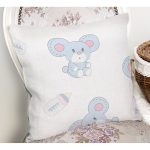 Bebek Ayıcık Temalı Dijital Baskılı Özel Tasarım Modern Yastık Kırlent Kılıfı Realhomes