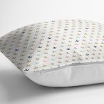 Denizci Temalı Çapa Desenli Dijital Baskılı Özel Tasarım Modern Yastık Kırlent Kılıfı Realhomes