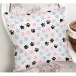 - Основные RGB - Realhomes Pembe Mavi Pati Desenli Dijital Baskılı Özel Tasarım Modern Yastık Kırlent Kılıfı Realhomes