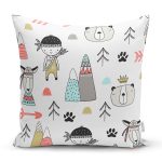 - My Working Document - Realhomes Vahşi Orman Temalı Dijital Baskılı Özel Tasarım Modern Yastık Kırlent Kılıfı Realhomes