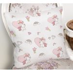 - Cute little unicorn seamless pattern - Realhomes Kalp Ve Unicorn Temalı Dijital Baskılı Özel Tasarım Modern Yastık Kırlent Kılıfı Realhomes