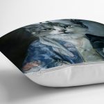 - Rh-K1520-2 - Realhomes Kedi Desenli Dijital Baskılı Dekoratif Modern Yastık Kırlent Kılıfı Realhomes