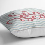 - Rh-K193-2 - Realhomes Denizci Temalı Dijital Baskılı Dekoratif Modern Yastık Kırlent Kılıfı Realhomes