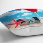 - Rh-K3007-2 - Realhomes Kokteyl ve Plaj Özel Tasarım Modern Dijital Baskılı Yastık Kırlent Kılıfı Realhomes